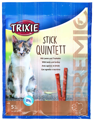 TRIXIE Premio Stick Quintett Lamb/Turkey