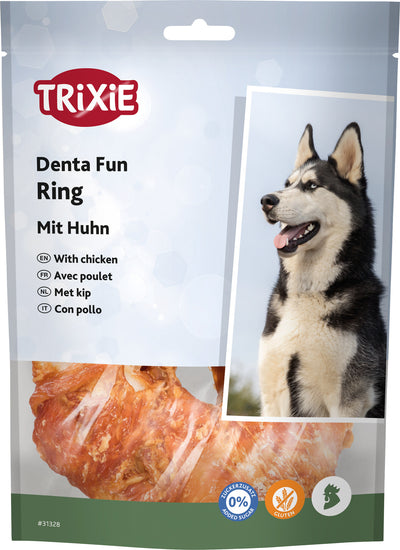 TRIXIE CHKN CHEWING RINGS 110G