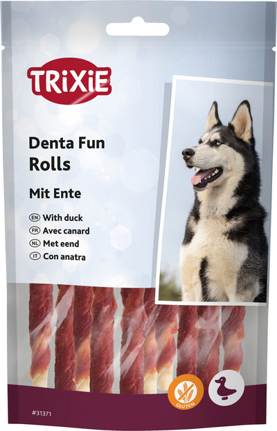 TRIXIE DUCK CHEWING ROLLS 80G